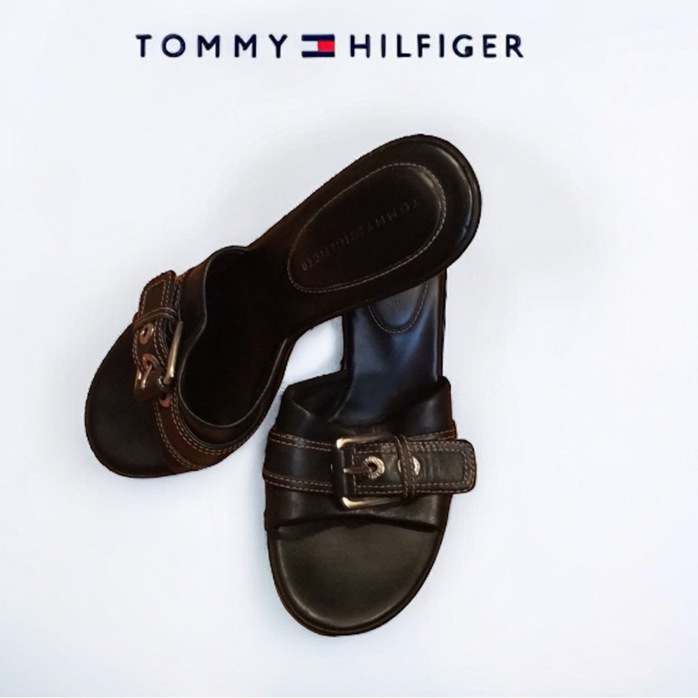 Tommy Hilfiger Black Heels